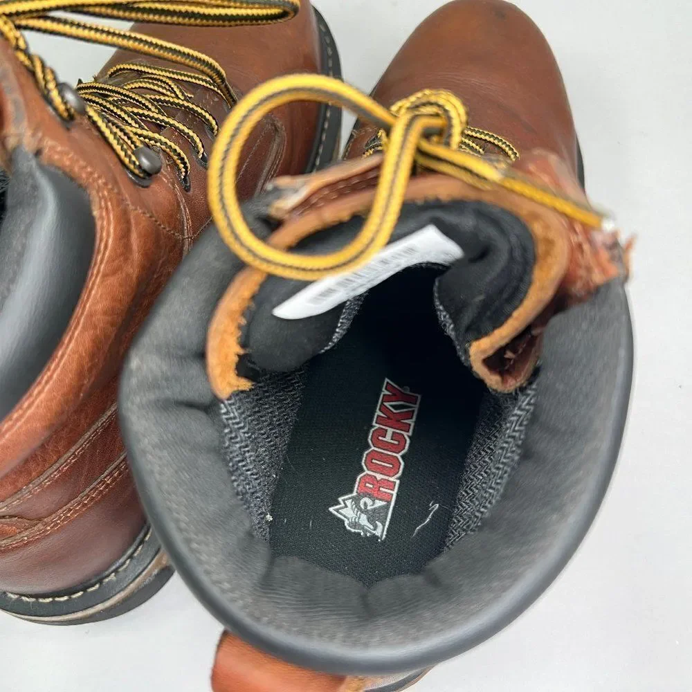 Rocky Men's Size‎ 11 IronClad Steel Toe Waterproof Work Boots